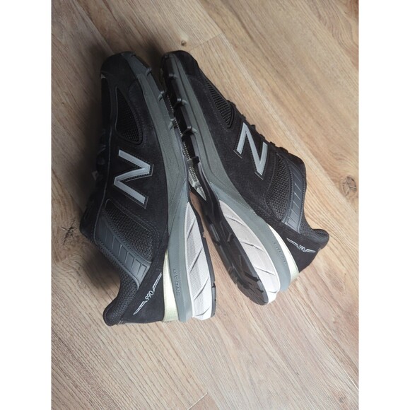 New Balance 990 v5 Black Womens 12 D Wide EU 44 - Picture 11 of 12